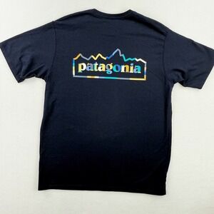 Patagonia Unity Fitz Repsonsibiliti-Tee Size S‎ - Save our Home Planet NWT